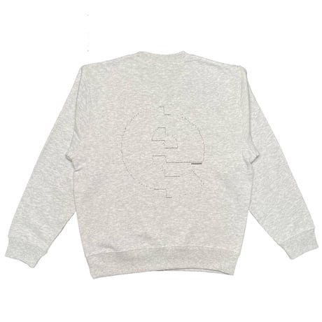 emark sweat shirt (silver gray)