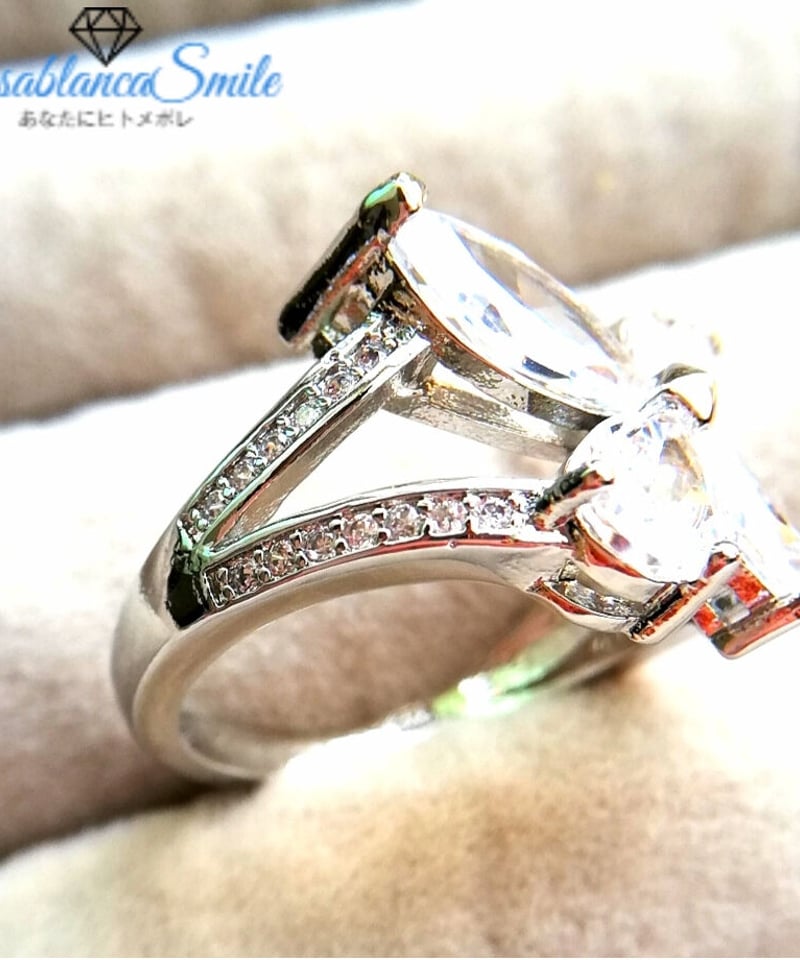 モアサナイト指輪13号