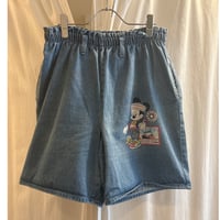 disney denim shortpants