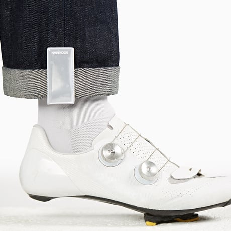 【BOOKMAN】クリップオンリフレクター  / Clip-on Reflectors (White)