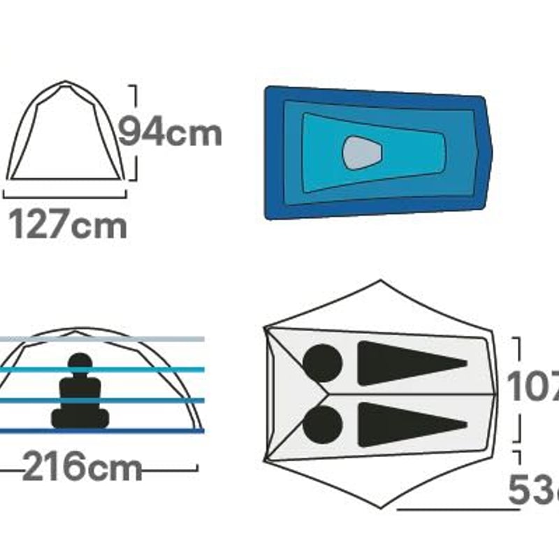 NEMO】ホーネット™ エリート オズモ™ 2P / Hornet™ Elite OSMO™