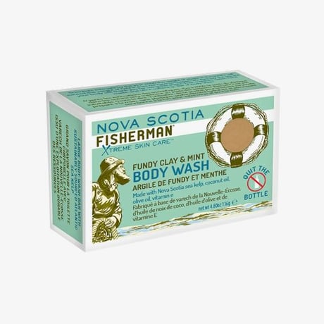 【NOVA SCOTIA FISHERMAN】ファンディクレイ&ミントソープ / Fundy Clay & Mint Soap