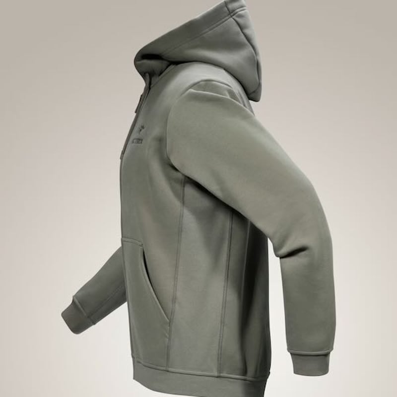 ARC'TERYX】エンブレム フリース フルジップ フーディ メンズ / Emblem