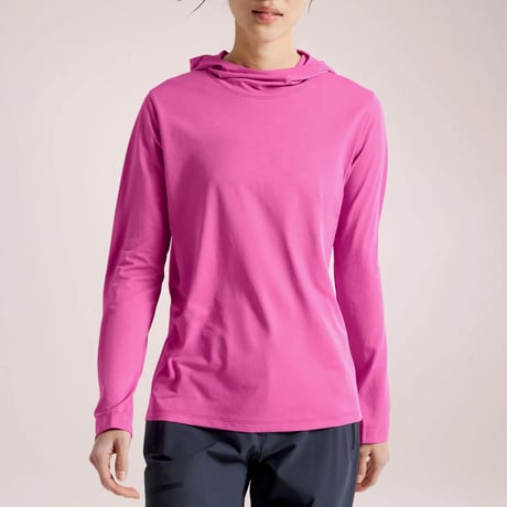 【ARC'TERYX】 ティーマ フーディ ウィメンズ / Taema Hoody Women's (Alpenglow Heather)