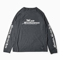【MOUNTAIN MARTIAL ARTS】MMA Mountaineers Long Tee (Mix Charcoal Gray)