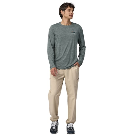 【patagonia】メンズ ロングスリーブ キャプリーン クール デイリー グラフィック シャツ / Men's LS CAP Cool Daily Graphic Shirt (LINX)