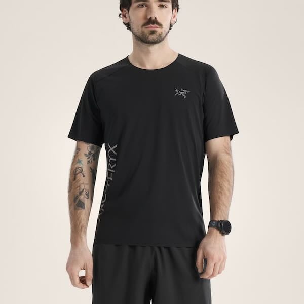 ARC'TERYX】ノーバン ダウンワード ロゴ ショートスリーブ メンズ