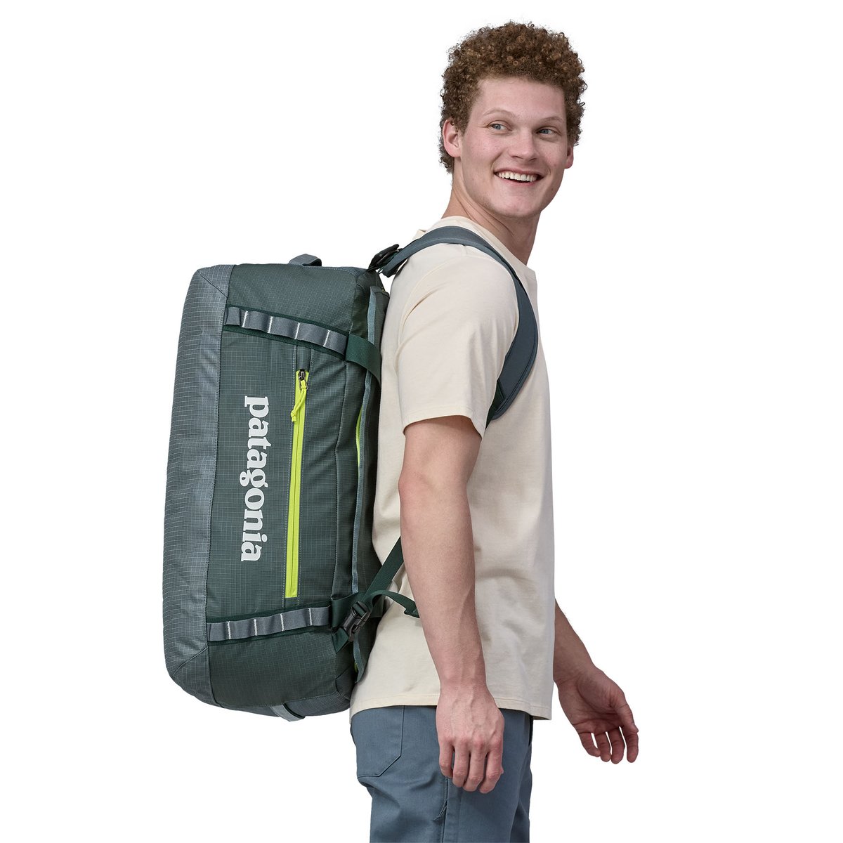 patagonia ブラックホールボストンバッグ オリーブグリーン120L