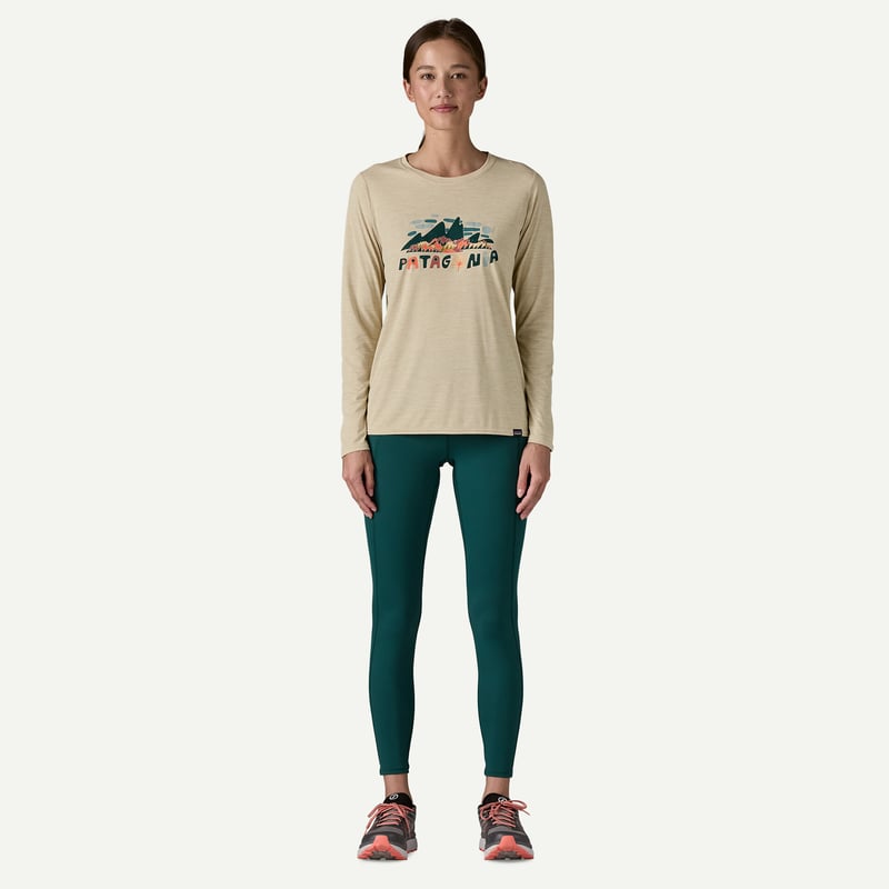 patagonia】ウィメンズ ロングスリーブ キャプリーン クール デイリー