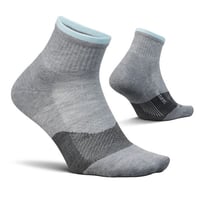 【Feetures】Trail Max Cushion Quarter (Lignt Gray)