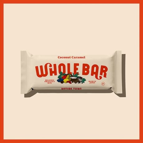 【WHOLE BAR】ホールバー ココナッツキャラメル / WHOLE BAR Coconut Caramel