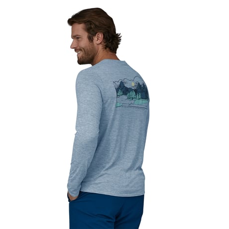 【patagonia】メンズ ロングスリーブ キャプリーン クール デイリー グラフィック シャツ / Men's LS CAP Cool Daily Graphic Shirt (LFBX)
