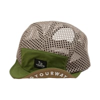 【milestone】milestone Original Cap MSC-013 (Glass Green/Beige)