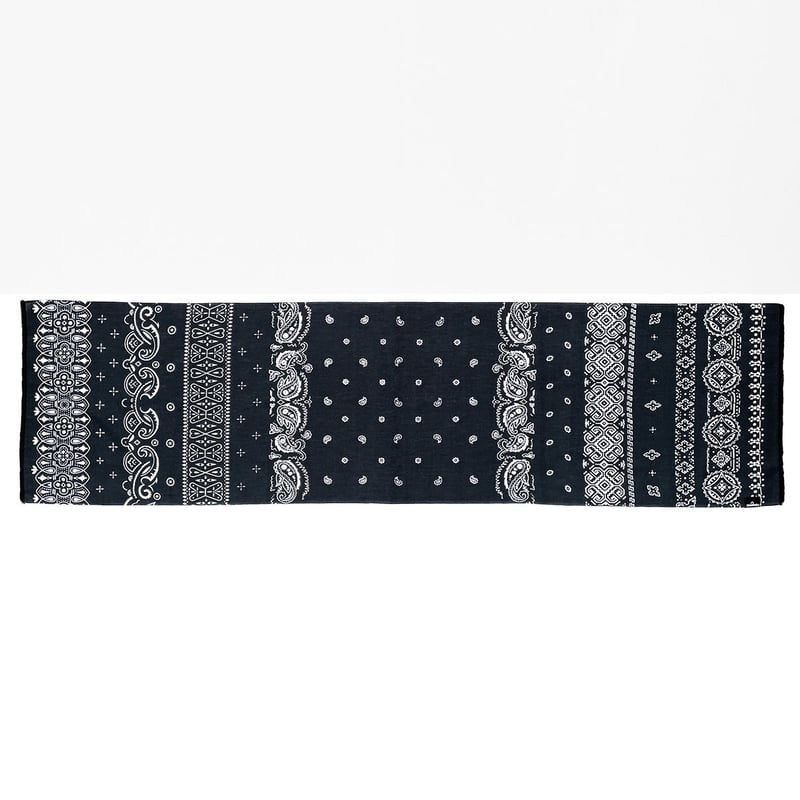 CHAORAS】スポーツてぬぐい ビンテージバンダナ ブラック | ATC Store