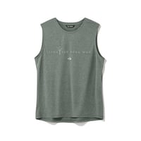 【milestone】Doo-Bop Sleeveless T-Shirt (Charcoal Green)
