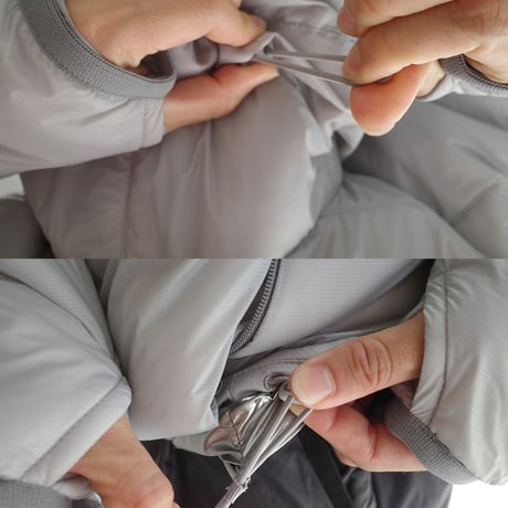 【milestone】ヒートウェイブ チタニウム フーディー / Heatwave Titanium Hoody (Chrome Black)