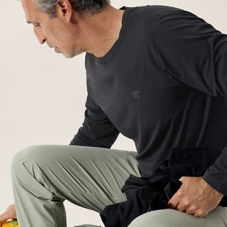 【ARC'TERYX】コーマック クルー ロングスリーブ メンズ / Cormac LS Men's (Black)