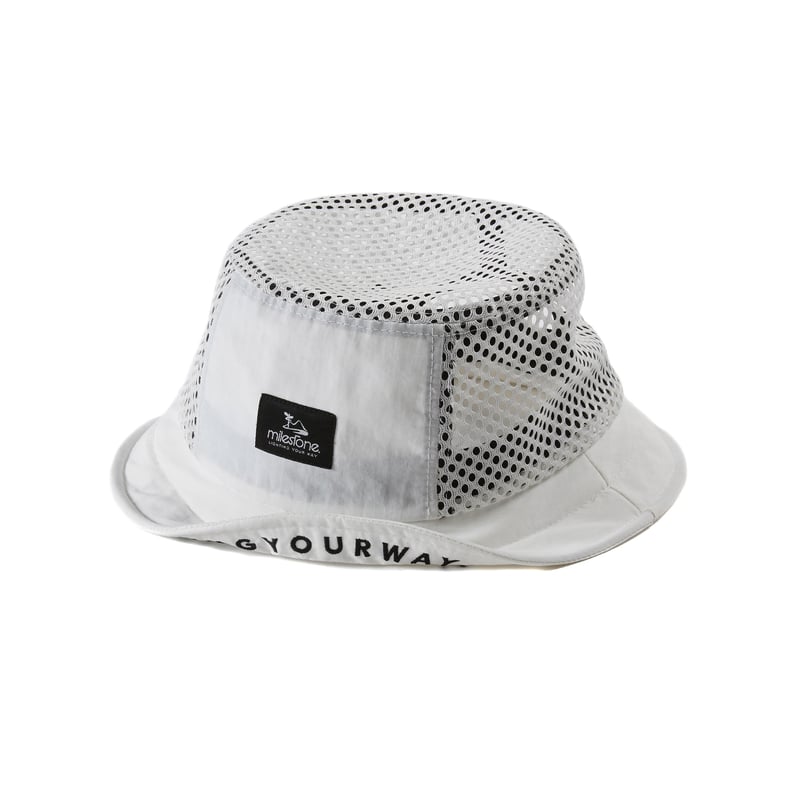 milestone】Denali Bucket Hat (All White) | ATC