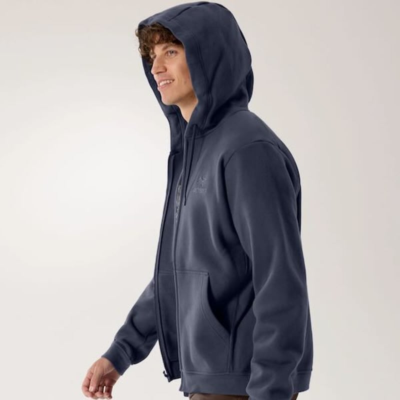 ARC'TERYX】エンブレム フリース フルジップ フーディ メンズ / Emblem