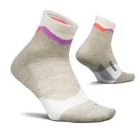【Feetures】Trail Max Cushion Quarter (Mountain High Cream)