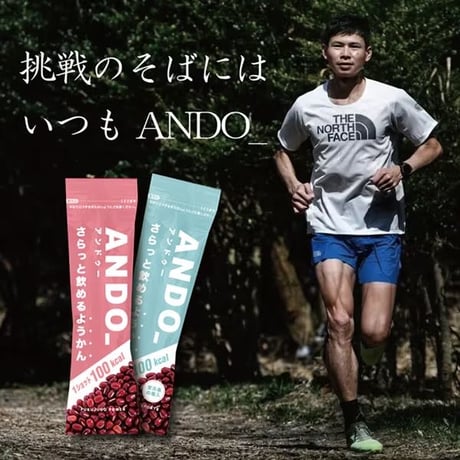 【福壽堂秀信】さらっと飲めるようかんANDO_ 有塩