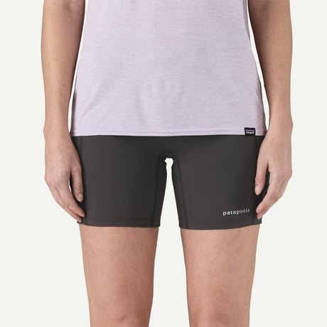 【patagonia】ウィメンズ エンドレス ラン ショーツ 6インチ / W's Endless Run Shorts - 6 in. (BLK)