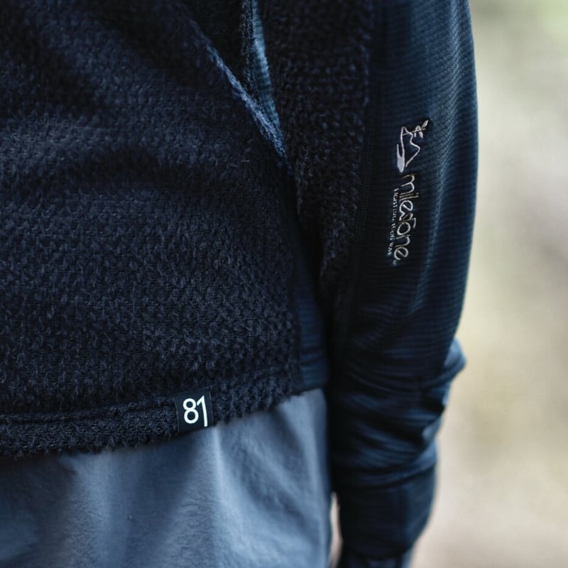milestone】クラウド フーディー / Cloud Hoody (Crow Black