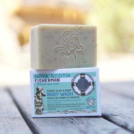 【NOVA SCOTIA FISHERMAN】ファンディクレイ&ミントソープ / Fundy Clay & Mint Soap