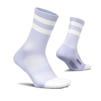 【Feetures】Elite Light Cushion Mini Crew (Lilac High Top Stripe)