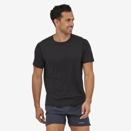 【patagonia】メンズ キャプリーン クール ライトウェイト シャツ / Men's CAP Cool Lightweight Shirt (BLK)