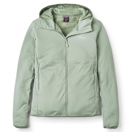 【Rab】エボリュート フーディー ウィメンズ / Evolute Hoody Wmns (Dark Fig Green)