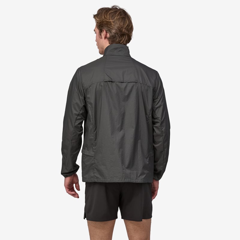 patagonia フード二スタッシュ ナイロン ハーフジップ ブラック M