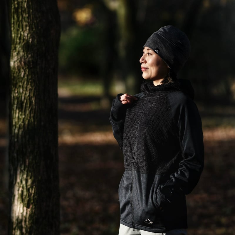 milestone】クラウド フーディー / Cloud Hoody (Crow Black