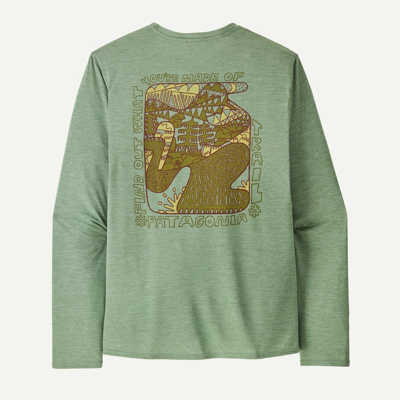 M／PATAGONIA／メンズ・ロングスリーブ・キャプリーン・クール・デイリー patagonia（パタゴニア） / ロングスリーブキャプリーンクール