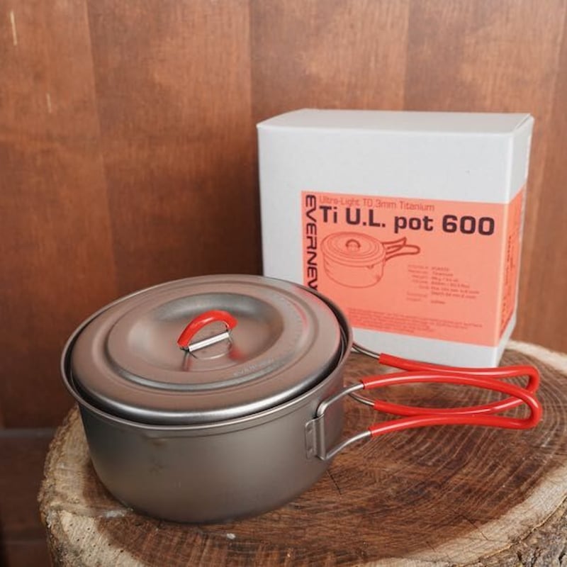 EVERNEW】Ti U.L. Pot 600 | ATC Store