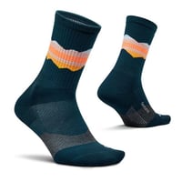 【Feetures】Trail Max Cushion Mini Crew (BlueRidgeNavy)