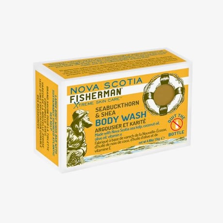 【NOVA SCOTIA FISHERMAN】シーバックソーン&シアバターソープ / Seabuckthorn & Shea Soap