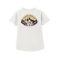 【milestone】Original T-Shirt Canvas "Let's Keep Pushing Our Limits!" (Off White)