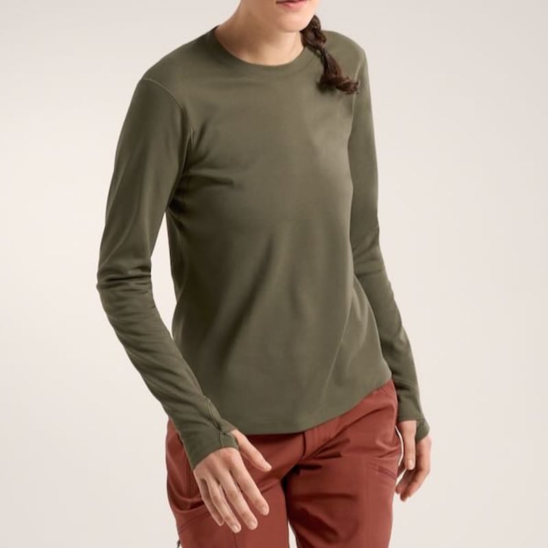 【ARC'TERYX】クルーネック ロングスリーブ ロンT ★ UVカット ARC'TERYX】 ティーマ サーマル クルーネック ロングスリーブ