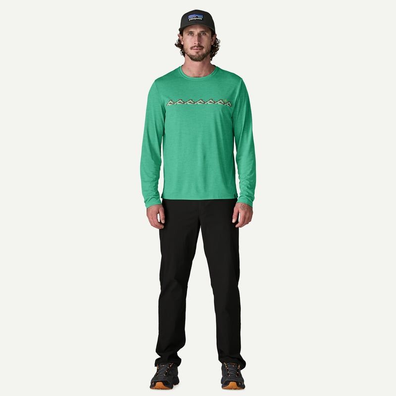 patagonia】メンズ ロングスリーブ キャプリーン クール デイリー