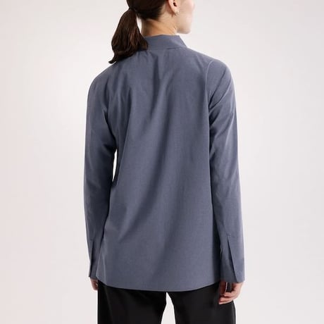 【ARC'TERYX】 オリア ロングスリーブ シャツ ウィメンズ / Olia Shirt LS Women's (Dk Stratus)