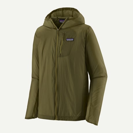 Patagonia ライトグリーンフード付きジャケット Patagonia ライトグリーンフード付きジャケット