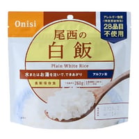 【尾西食品】100g尾西の白飯