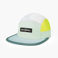 【ciele】GOCAP-FIELD-ICONIC BAR (DustyTurquoise/White)
