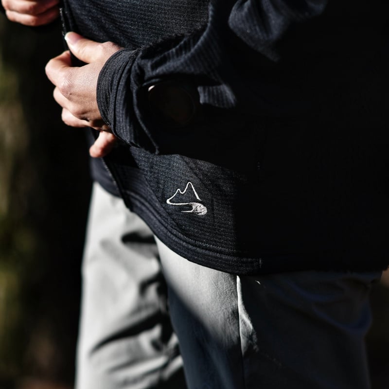 milestone】クラウド フーディー / Cloud Hoody (Crow Black