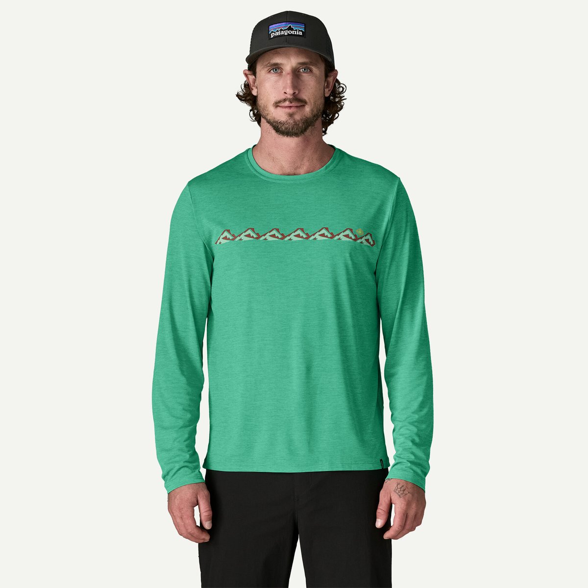 patagonia】メンズ ロングスリーブ キャプリーン クール デイリー 