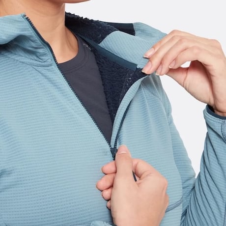【Rab】エボリュート フーディー ウィメンズ / Evolute Hoody Wmns (Dark Fig Green)