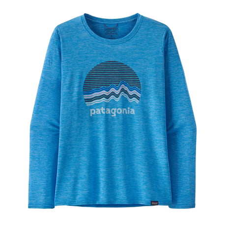 【patagonia】ウィメンズ ロングスリーブ キャプリーン クール デイリー グラフィック シャツ / W's LS CAP Cool Daily Graphic Shirt (RVLX)