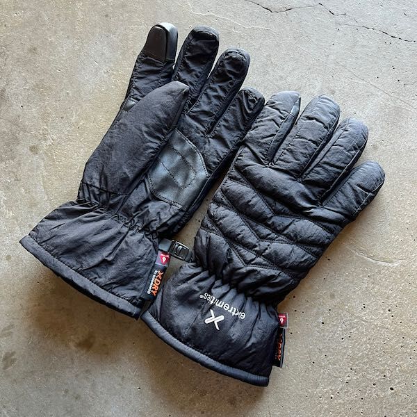 extremities アウトドアグローブ PARADOX WATERPROOF GLOVE パラドックスウォータープルーフグローブ  S  BLACK extremities】パラドックス ウォータープルーフ グローブ / Paradox Wa