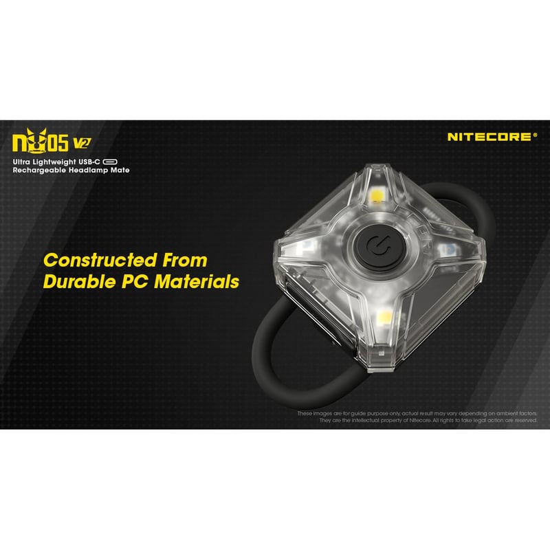 パイラナイト NITECORE】NU05 V2 | ATC Store